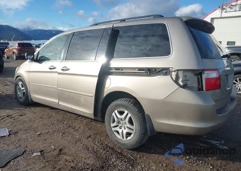 2007 Honda Odyssey Ex-L z USA, uszkodzony, nr VIN 5FNRL38787B444238